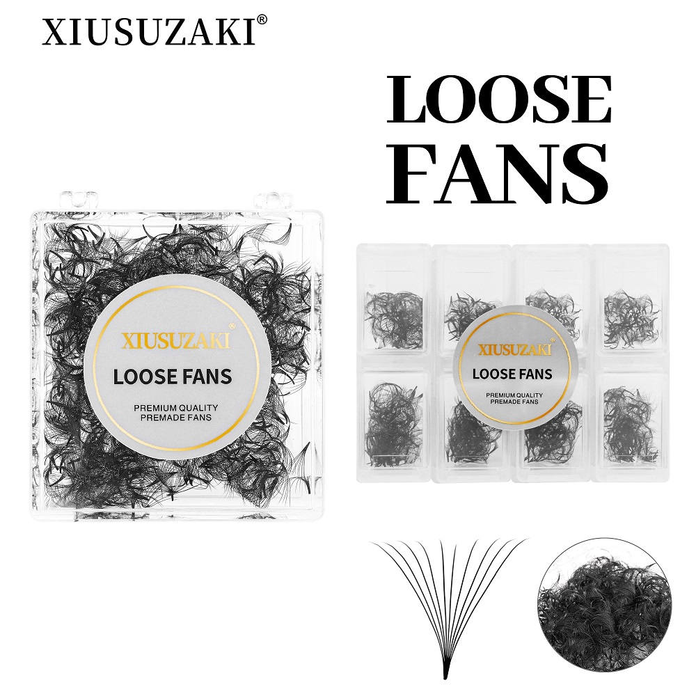 Eyelash Extension Medium - Xiusuzaki spitze Basis lose Lüfter Wimpern
