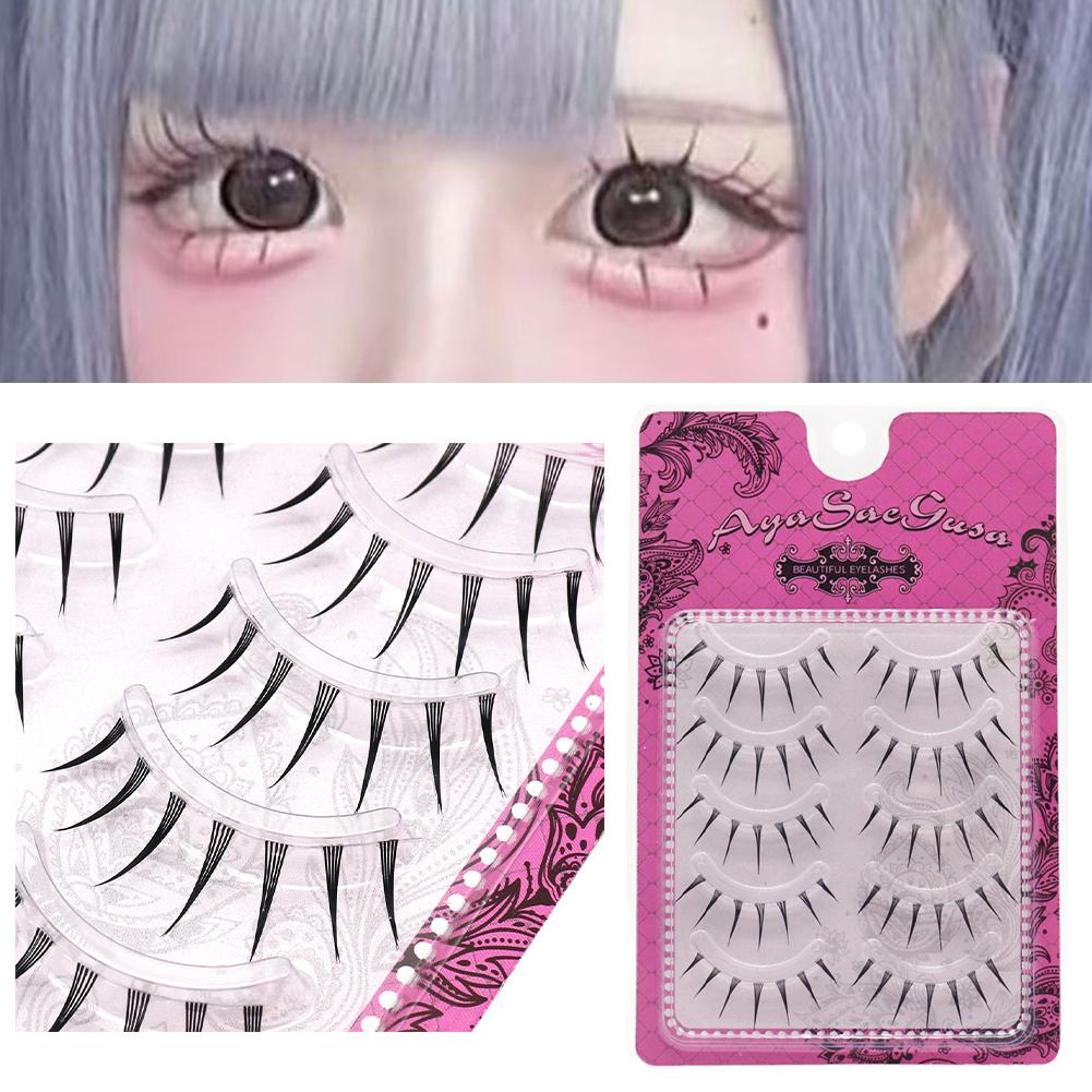Eyelash Extension Japanese Style - 5 Paar Feenwimpern im japanischen Stil,
