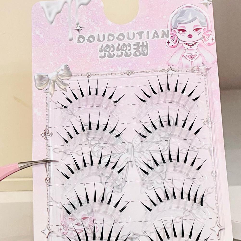 Eyelash Extension Japanese Style - 5 Paar natürliche falsche Wimpern im