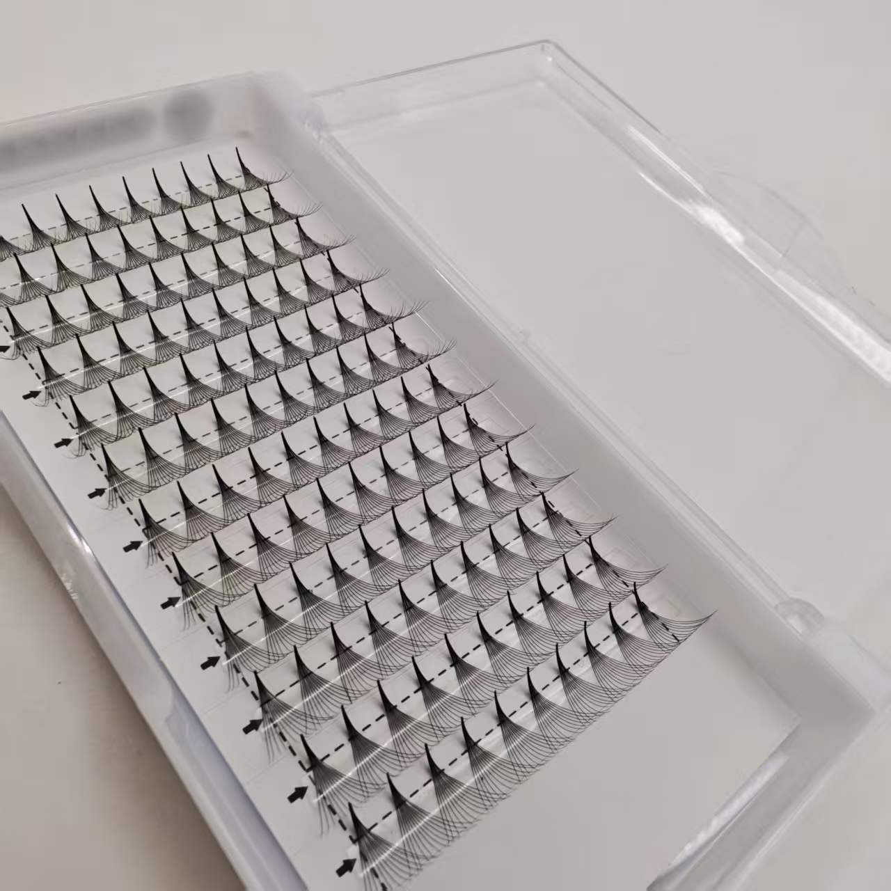 Eyelash Extension Medium - 0,05mm 12D 16D 120 Fächer Vorgefertigte