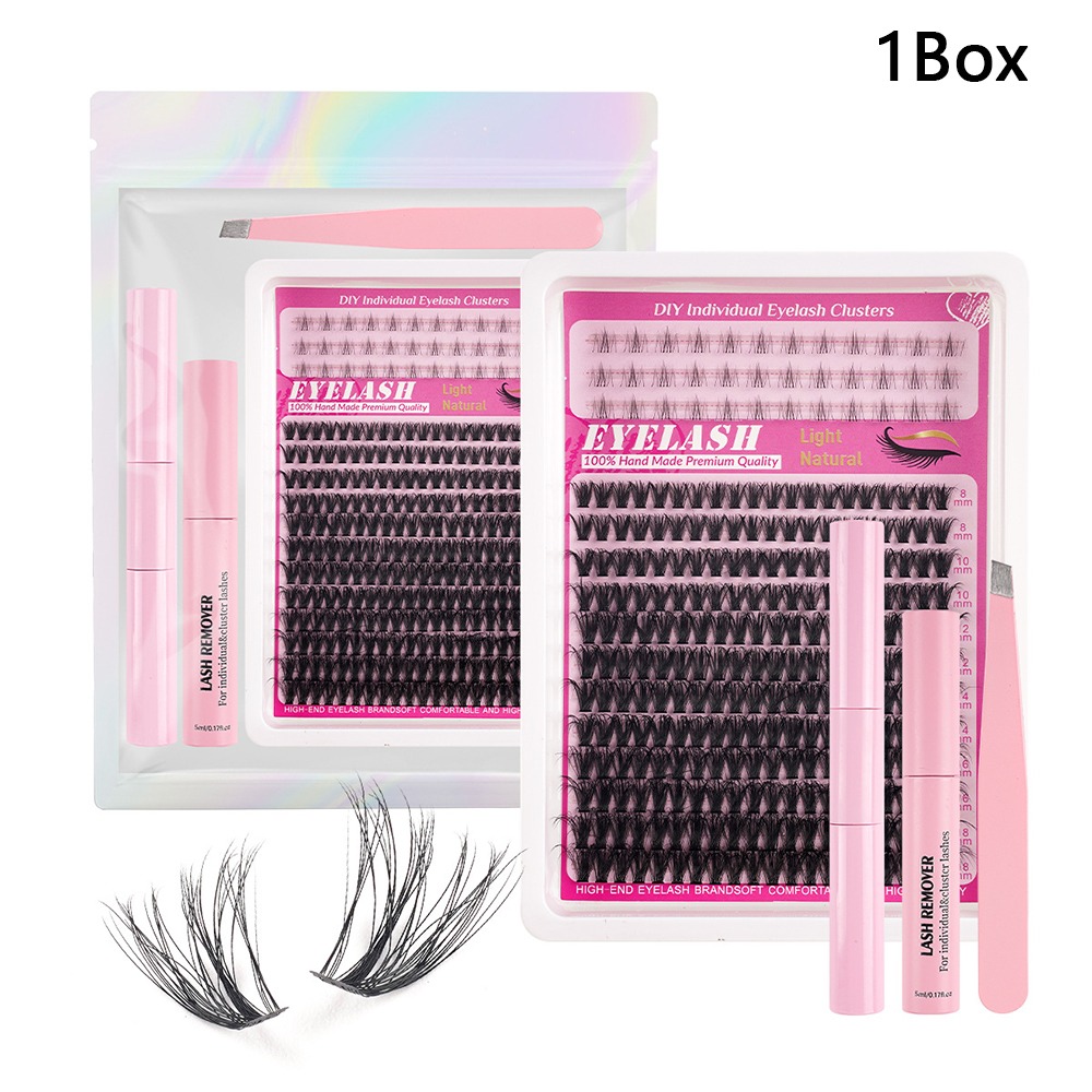 Eyelash Extension Natural - 8-18mm Lange Künstliche Wimpern Natürlicher Look