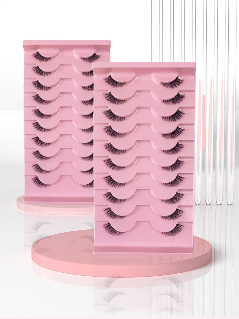 AMSDCN 10 Paar 3D-Synthetik-Ne – Eyelash Extension Medium Bewertung und Preis