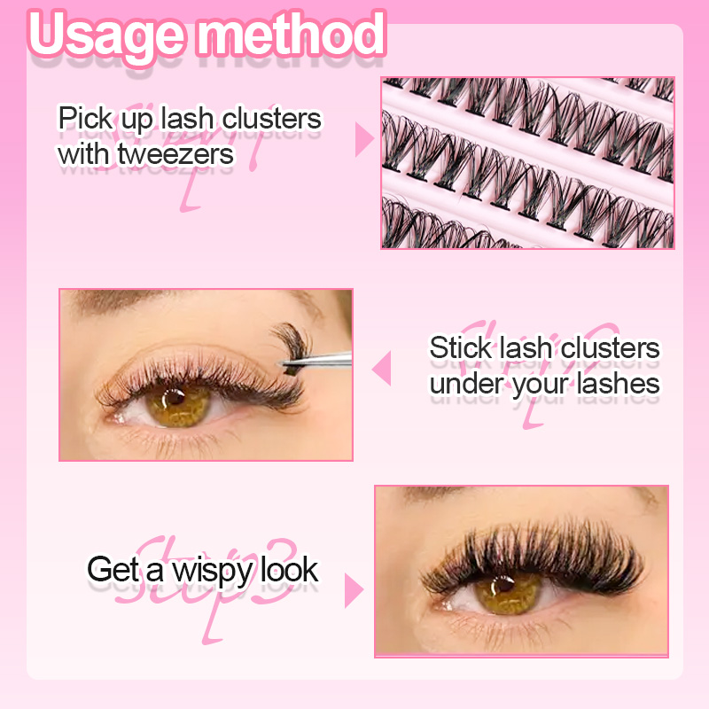 Einzelne Wimpern, Wimpernbüsch – Eyelash Extension Natural Bewertung und Preis
