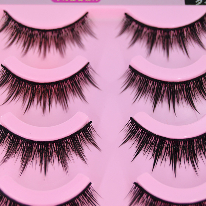 5 Paar lange, dicke, natürlich – Eyelash Extension Japanese Style Bewertung und Preis