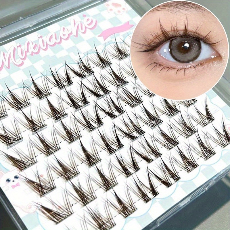 Mixiaohe Hellbraune Klebefreie – Eyelash Extension Natural Bewertung und Preis