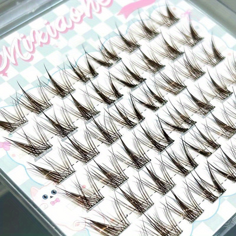 Mixiaohe Hellbraune Klebefreie – Eyelash Extension Natural Bewertung und Preis