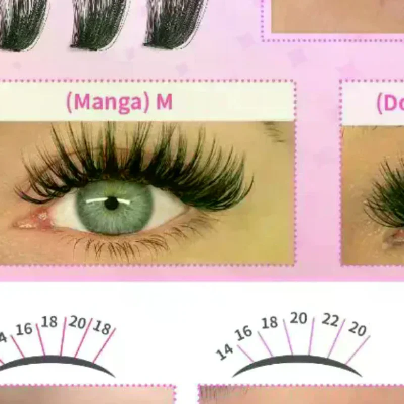 Wimpern-Cluster-Set: Volumen-W – Eyelash Extension Individual Bewertung und Preis
