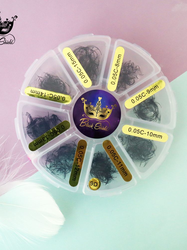 1000-Fächer, lose Fächer, gemi – Eyelash Extension Medium Bewertung und Preis