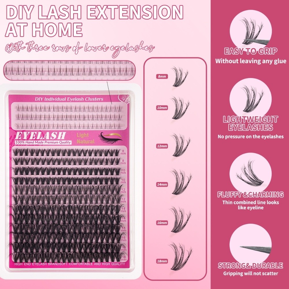 8-18mm Lange Künstliche Wimper – Eyelash Extension Natural Bewertung und Preis