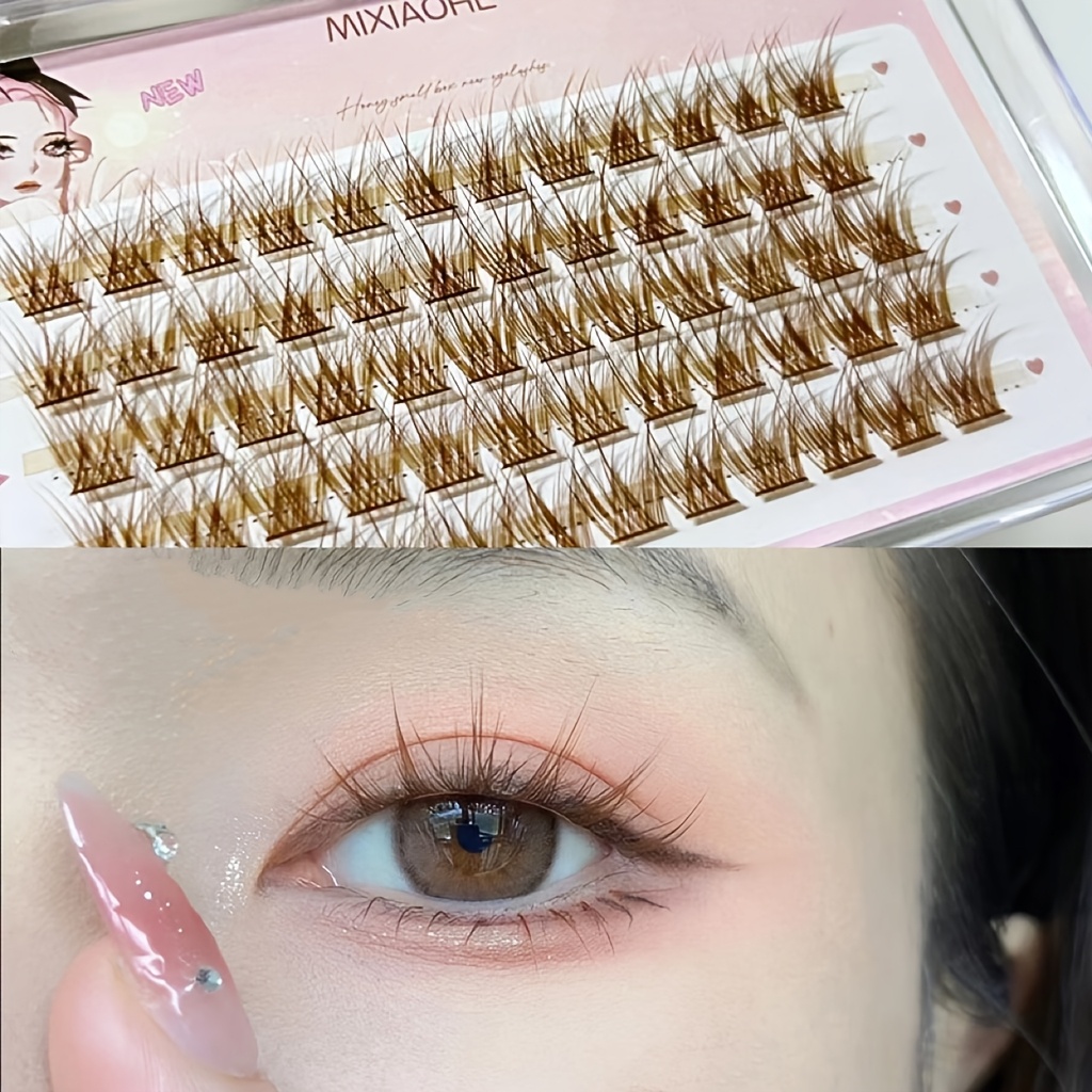 Mixiaohe Bunte Wimpern 60 Clus – Eyelash Extension Natural Bewertung und Preis