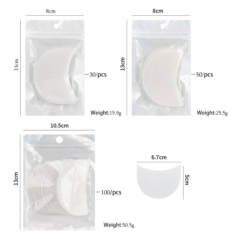 30/50/100 Lidschatten-Schutzpa – Lash Mapping Sticker Bewertung und Preis