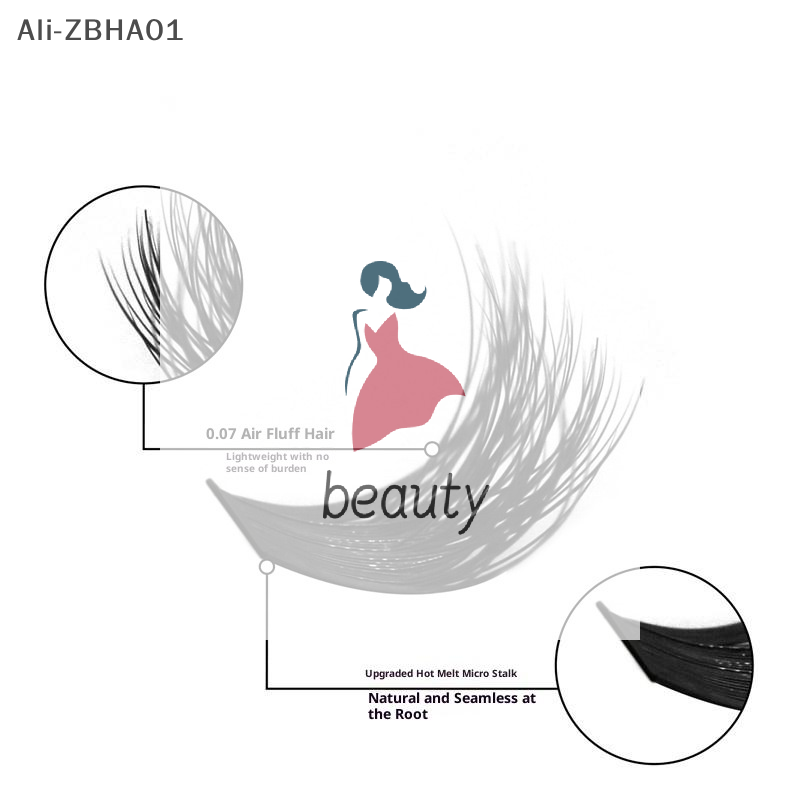 3D Faux Mink Wimpern Wispy Wim – Eyelash Extension Individual Bewertung und Preis