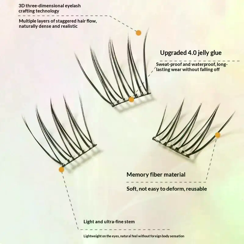 7 Reihen selbstklebende Wimper – Eyelash Extension Glue Bewertung und Preis